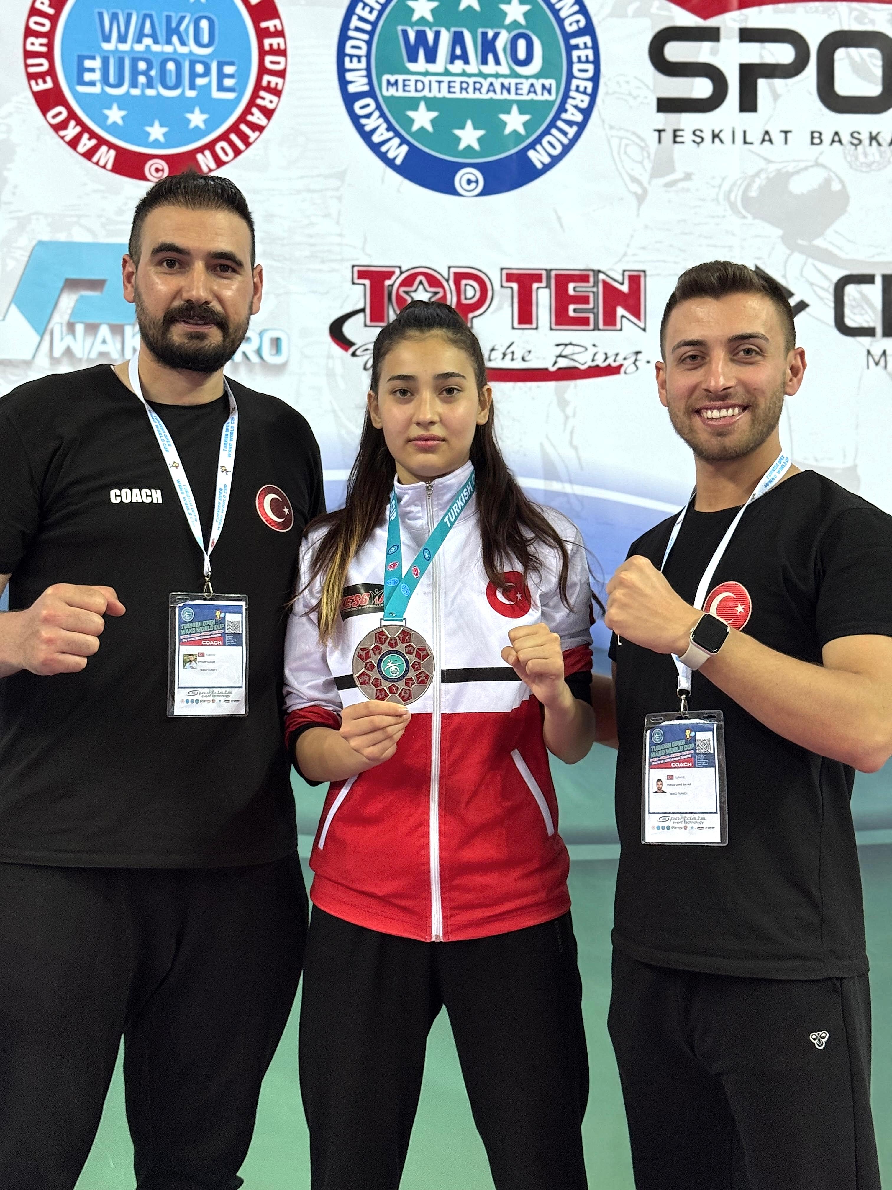 2025 YILI (14-18 MAYIS) ANTALYA BEREN BÖLÜKBAŞ (MİLLİ SPORCU)  	WORLD CUP ŞAMPİYONASI LIGHT CONTACT 2.Sİ