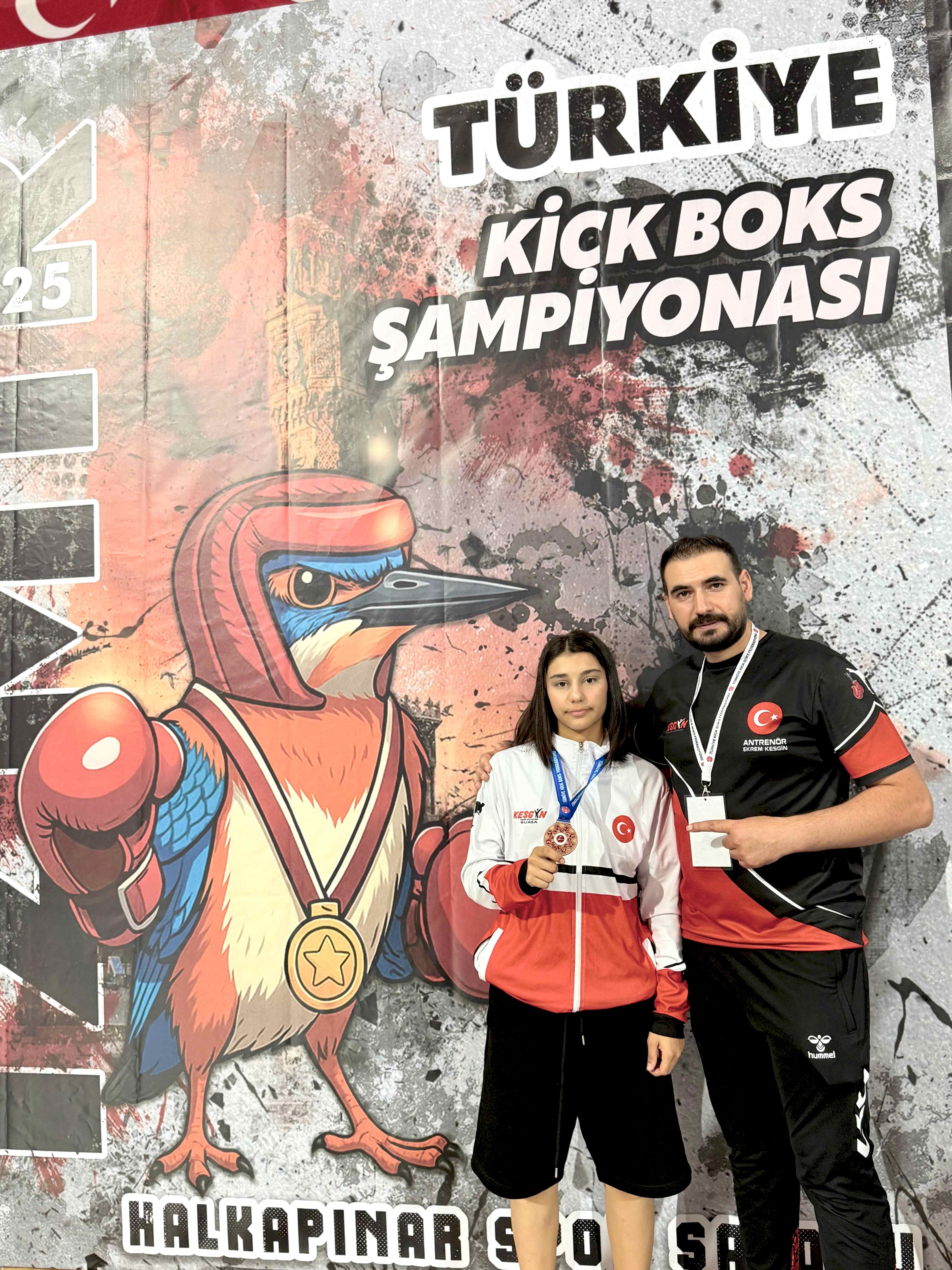 2025 YILI (01-12 TEMMUZ) İZMİR BERİL ELÇİN BÜYÜKHATİPOĞLU (MİLLİ SPORCU)  	TÜRKİYE ŞAMPİYONASI KİCK LIGHT CONTACT 3.SÜ