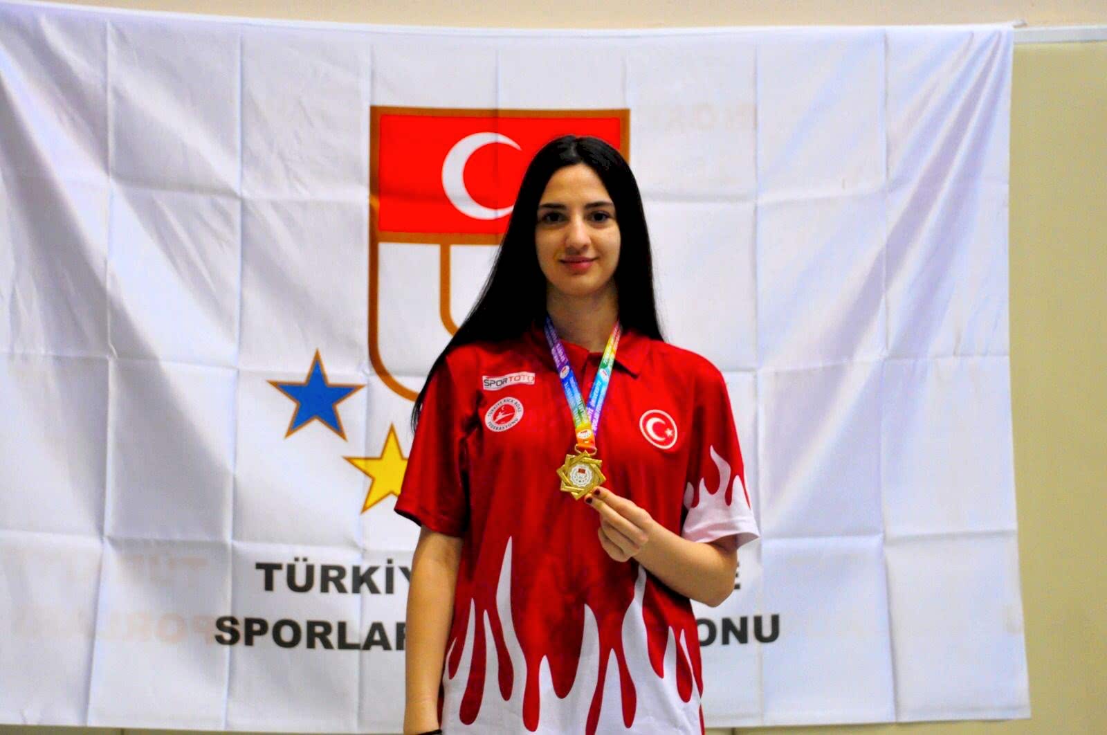 ÜNİVERSİTELER TÜRKİYE ŞAMPİYONU (MİLLİ SPORCUMUZ NİSA BÜKÜLMEZ)